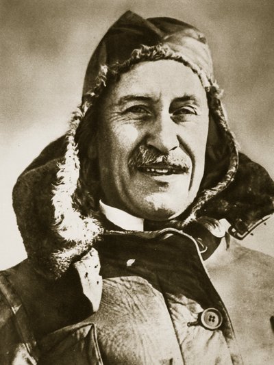 Erster Flugzeugpilot der Welt (Photogravur) von English Photographer